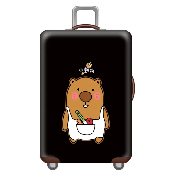 

18-32 Inch Suitcase Protective Cover 3D Cartoon Luggage Cover Travel Accessories Trolley Case Elastic Anti-dust Protective Cover