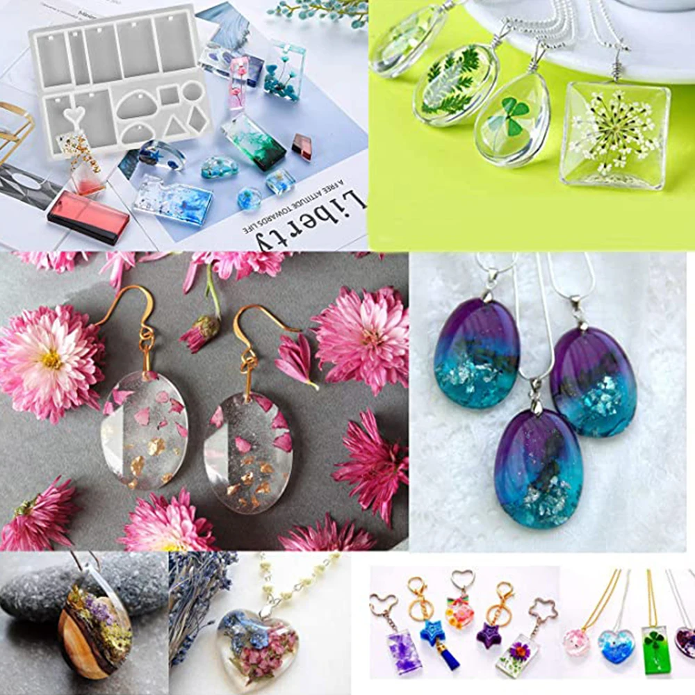 

Silicone Mold For Resin Silicone Jewelry Silica Gel Mould Kit Casting Molds Crystal Glue Tool Suit Round Resin Beads Molds
