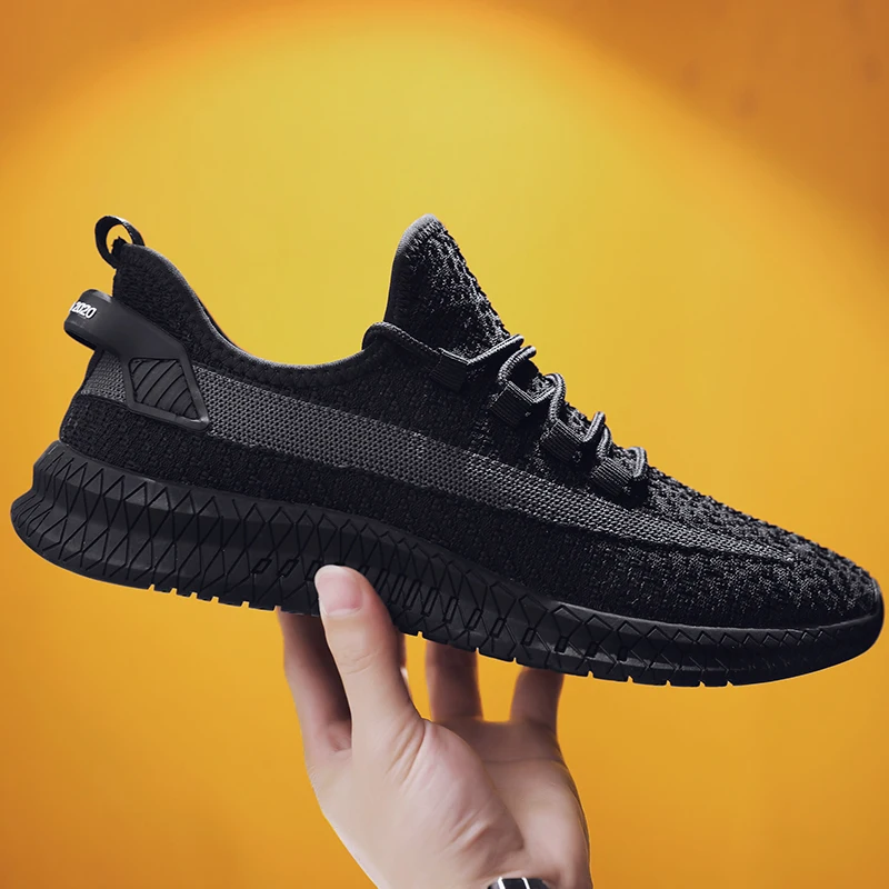 RUIFF Мужская обувь дышащая однотонная для бега спортивная уличная Уличная