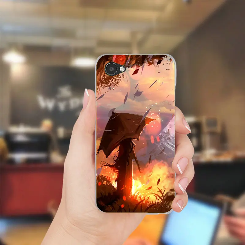 Мягкий силиконовый чехол из ТПУ с рисунком девушки кота дракона для LG G2 G3 Mini G4 G5 G6