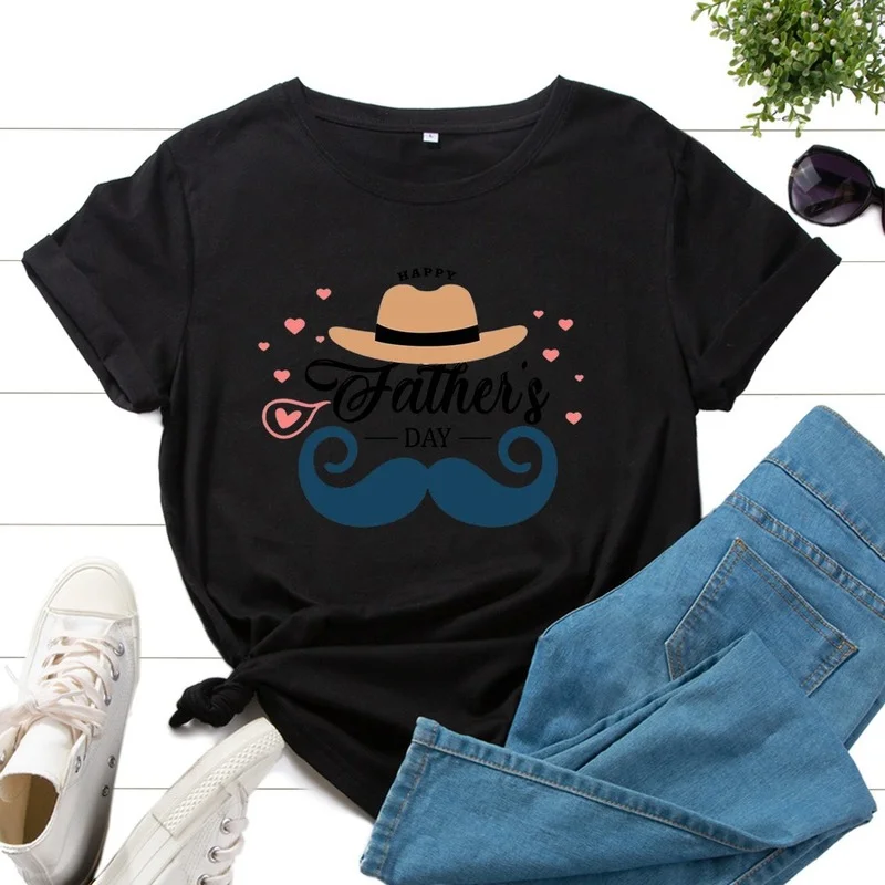 

Women 100% Cotton Short Sleeve Summer T Shirt Hat Letter Print Female Casual Graphic Clothes Ladies Regular Loose O-Neck Tee Top