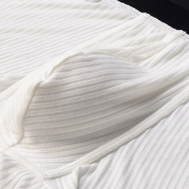 Мужские модные трусы боксеры шорты нижнее белье мягкие мужские с U-образным