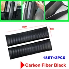 2 шт., автомобильные чехлы для ремня безопасности из углеродного волокна