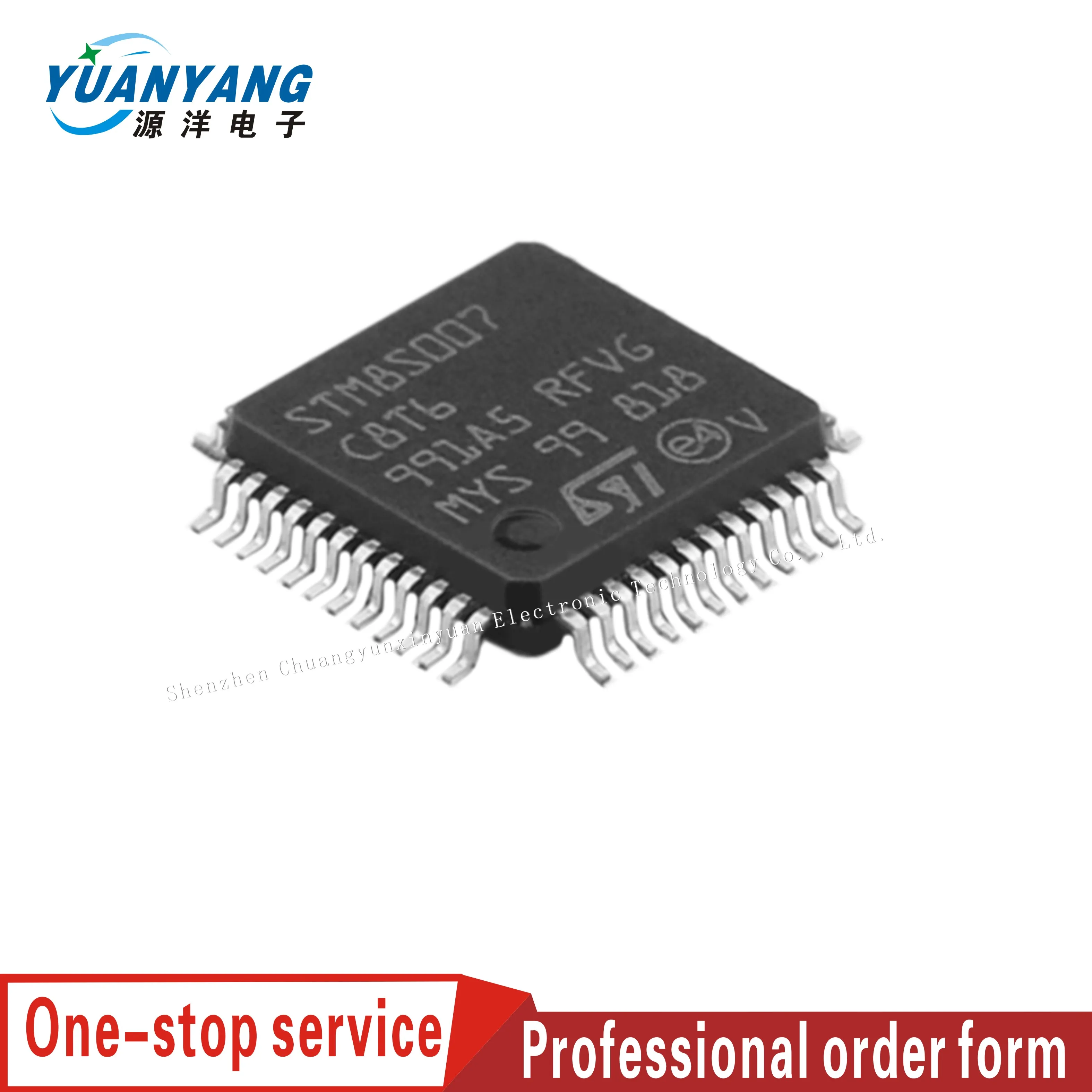 

1 шт. STM8S007C8T6 STM8S007 Фотоэлементы с микроконтроллером 100% новые и оригинальные