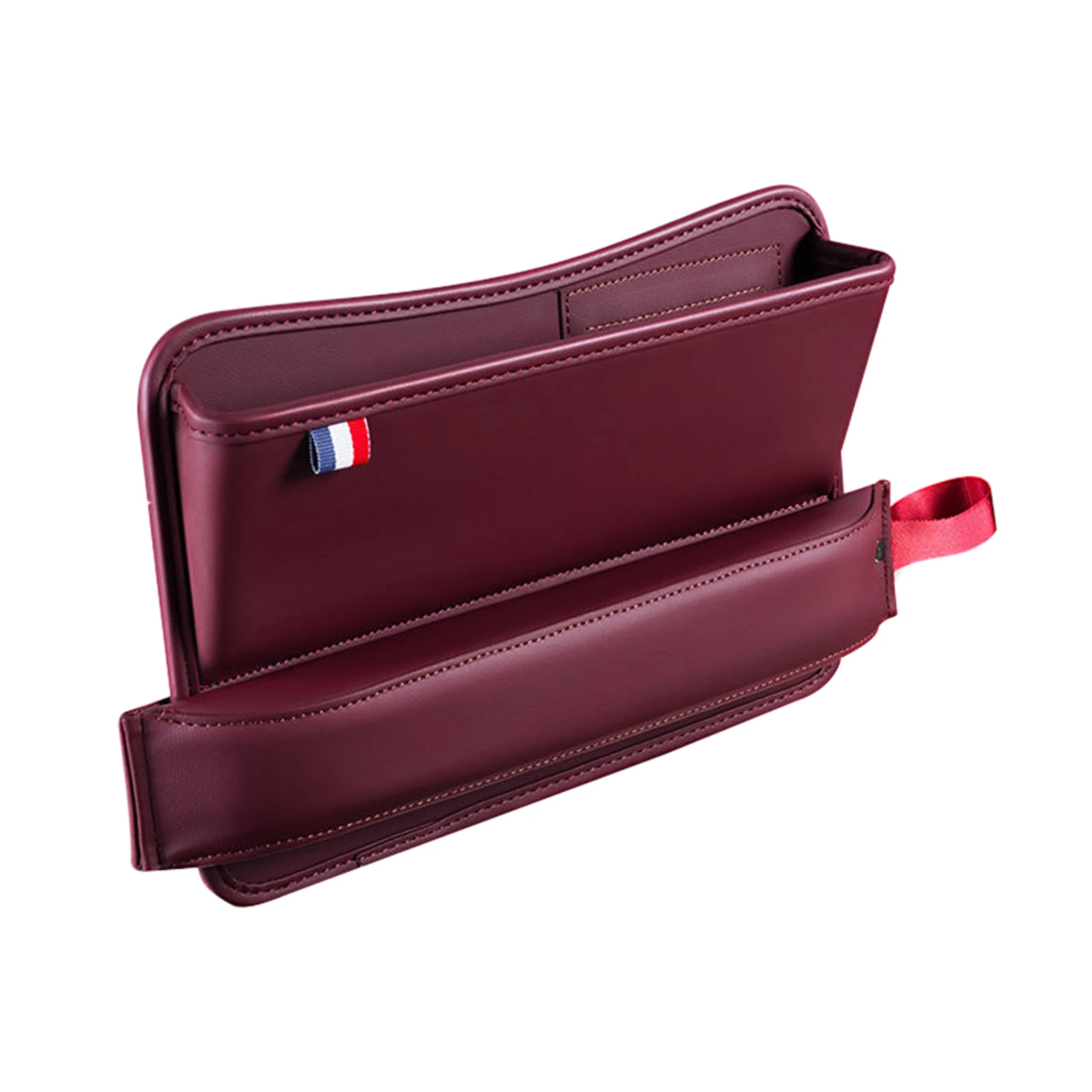 multifunctional leather car seat slot storage box gap plug filler crevice phone holder organizer interior decoration accessories free global shipping