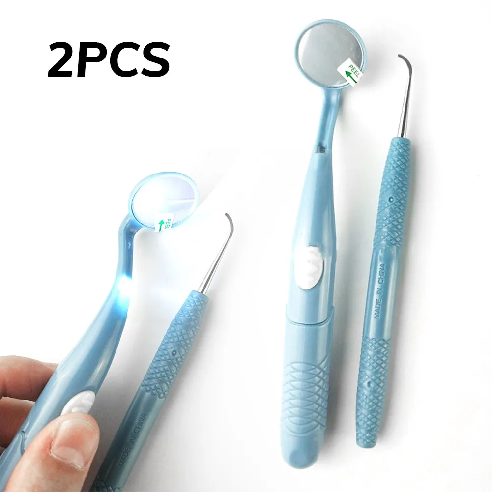 

1 Set Dental Mirror+Hook Dental Mirror Dental Supply Dental Tooth Hook