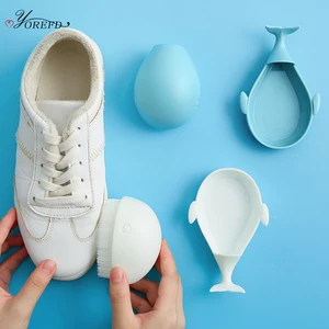 Щетка OYOREFD для обуви с мультяшным Китом, щетка для чистки обуви, щетка для стирки одежды, мягкая щетка для обуви, многофункциональный инструмент для очистки