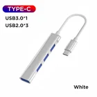 USB-концентратор с портом Type-C, 3,0 дюйма, 4 порта