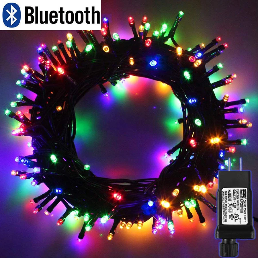 

Bluetooth 10M 20M 30M 50M 100M LED Christmas String Lights 31V Low Voltage Outdoor Waterproof Light for Party Wedding Decoration