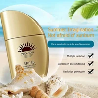 golden bottle spf35 sunscreen facial body sunscreen whitening sunblock cream oil control moisturizing multi effect skin cream