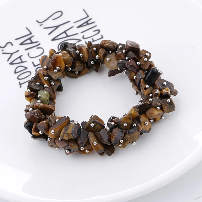 Модные корейские популярные ювелирные изделия браслет из натурального камня