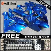 custom motorcycle fairing for zx 9r 1994 1997 abs motor panels body kit bluegifts