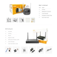 Dahua Wifi Camera Kits 4CH 2MP CCTV Security System H265 Outdoor PIR Detection Wireless Video Surveillance Set