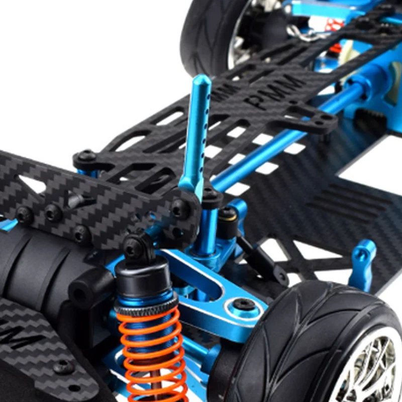 

Aluminium Alloy & Carbon Shaft Drive 1/10 4Wd Touring Car Frame Kit for Tamiya Tt01 Tt01E Car