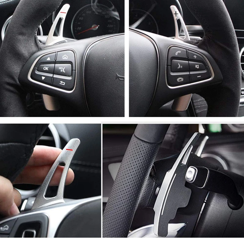 Paddle Shifter Extension For Mercedes Benz Aluminum Alloy Shift Blade a B C CLA CLS E G GL GLA GLC GLE GLS Metris S | Автомобили и