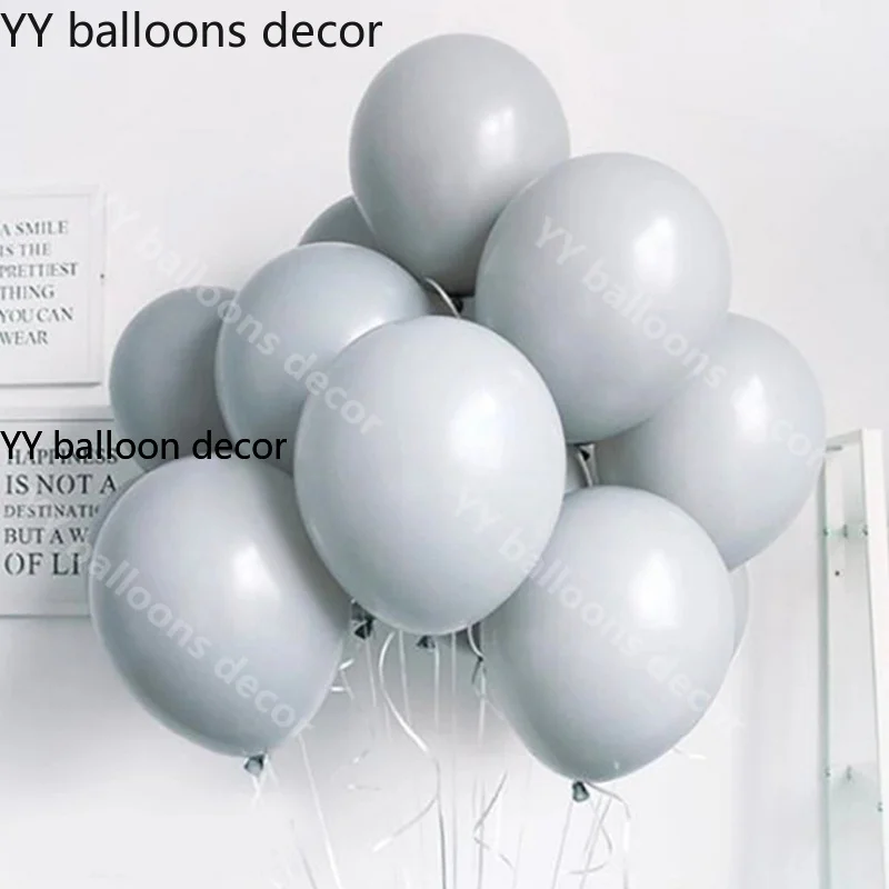 157 шт. DIY 10 дюймов золотой металлик шар 1 арочный комплект серый розовый пастельный