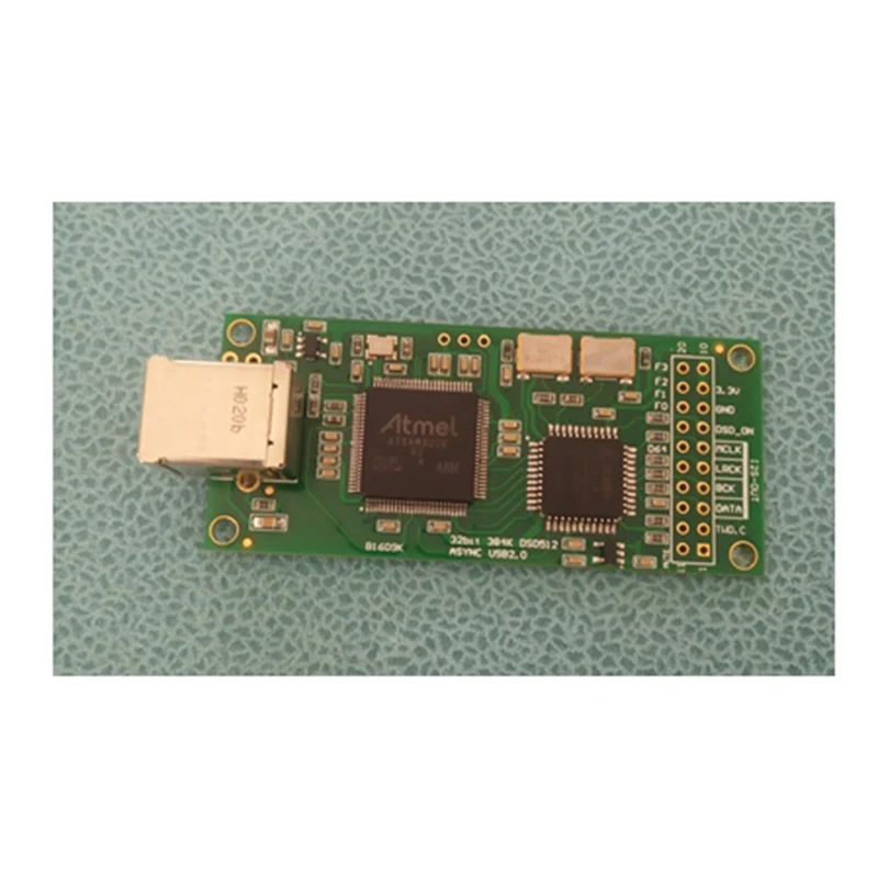 Плата декодера ATSAM3U1C XC2C64A DU1 интерфейсная DAC декодер поддержка DSD512 32 бит 384K I2S DSD