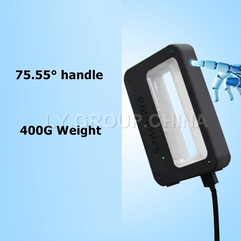 generation hand held portable full colors true color 3d scanner sense pro high precision newest version for 3d printers free global shipping