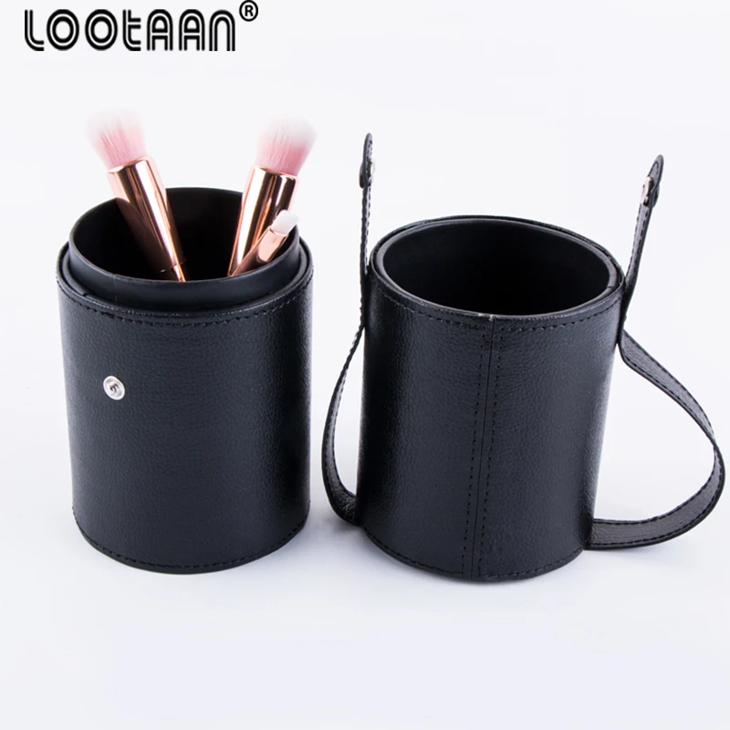 

Lootaan Marble Makeup Brushes Nail Tools Cylinder Holder Nail Art Brush Container Storage Barrel Portable Cosmetic Bucket