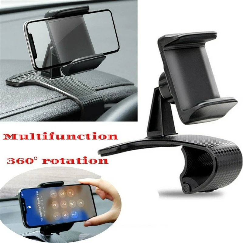 

Magnetic Car Phone Holder Dashboard HUD Brack GPS Stand With Number Plate Auto Phone Holder For 4-6.2Inch Mobile Phone