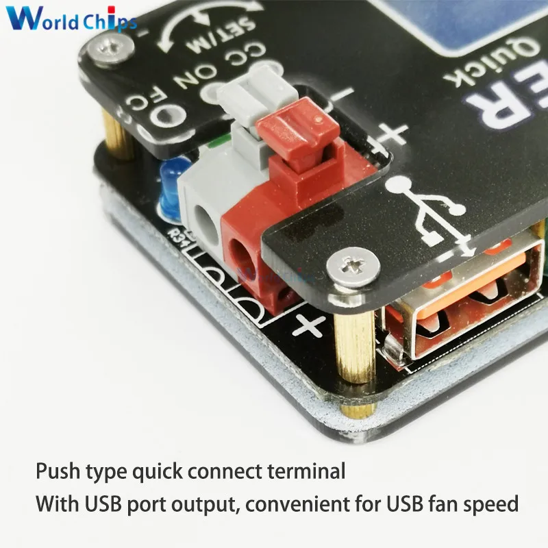 Diymore CNC USB TYEPE-C DC преобразователь CC CV 1-30 в 2A 15 Вт модуль питания Регулируемый
