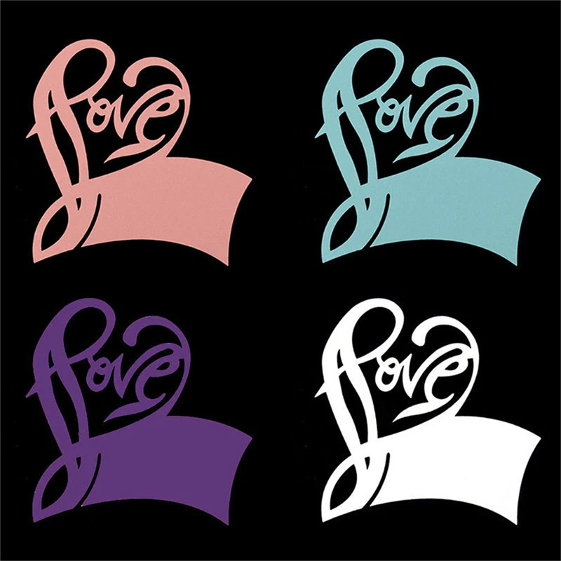 Винные бокалы 50 шт./лот визитка с именем любовь сердце Место эскорт декор для