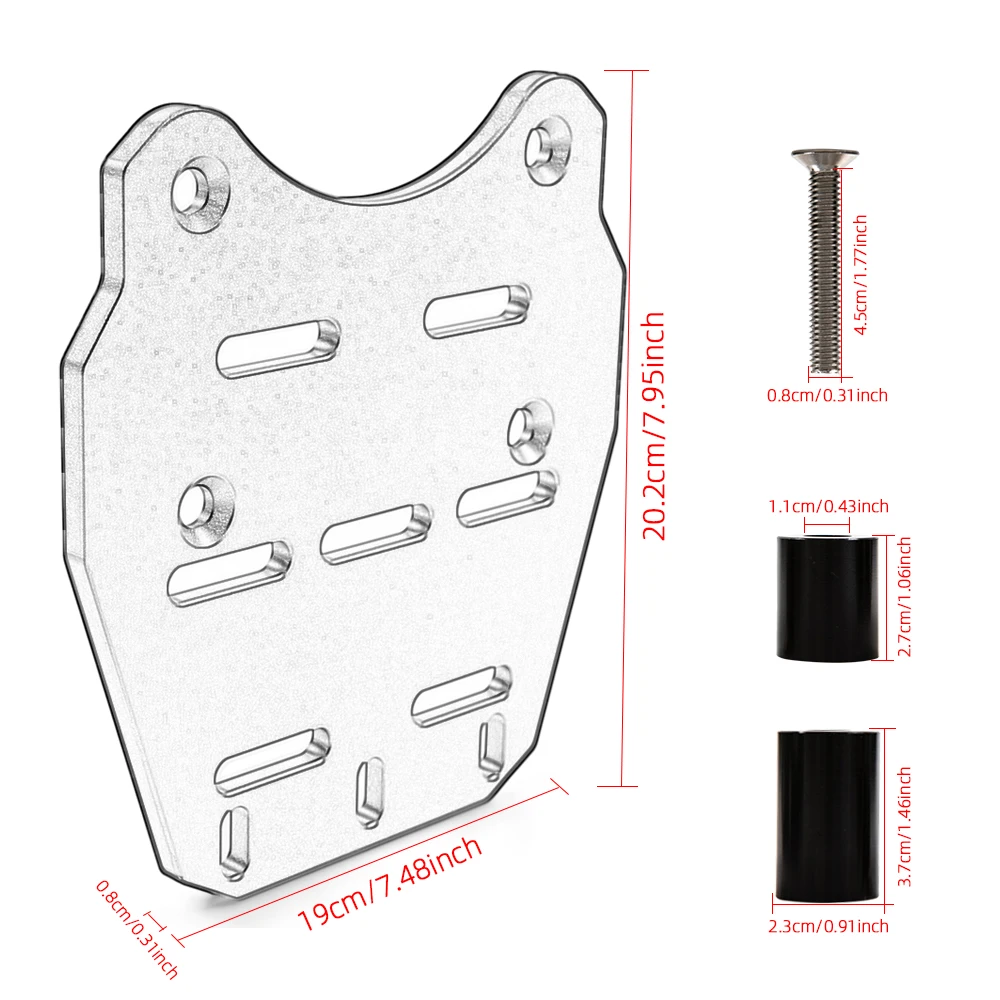 

Motorcycle CNC Aluminum Alloy Rear Luggage Rack Cargo Holder Shelf Fit For Honda PCX 125 PCX 150 2014-2018 PCX120 PCX150 14'-18