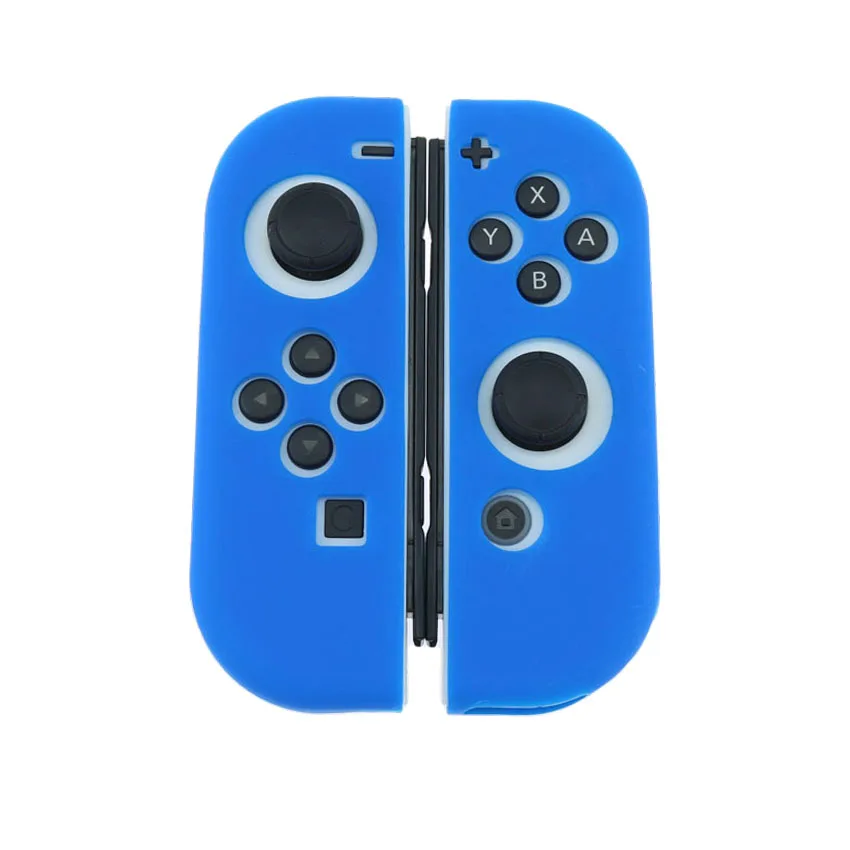 B-B Мягкий чехол YuXi для nyd Switch JOY CON силиконовый защитный чехол для NAND JOY-CON Противоскользящий защитный чехол - Цвет: B-B