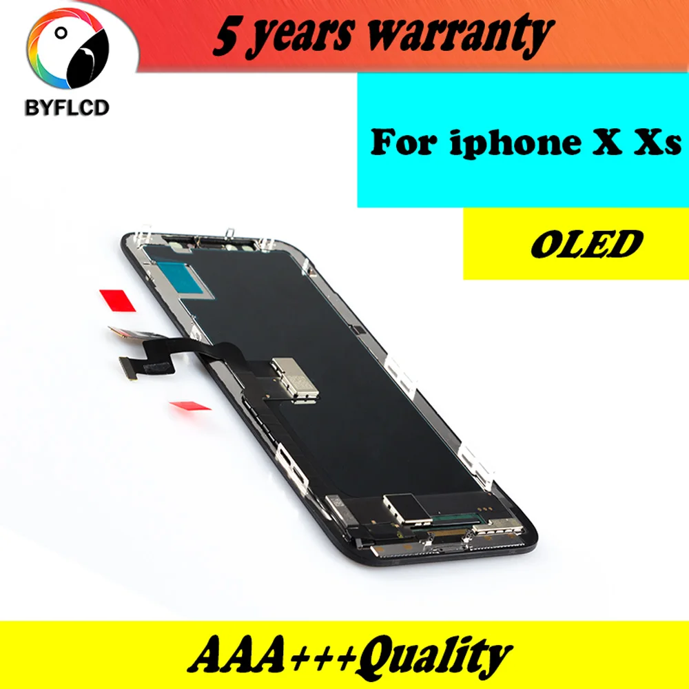 AAA + дисплей для iPhone X Xs OLED с 3D сенсорным дигитайзером сборка без битых пикселей ЖК