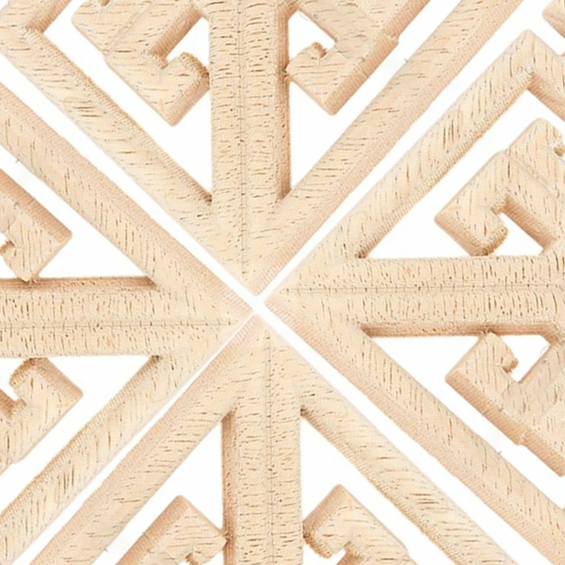 

Woodcarving Decals Corner Applique Carved Unpainted Wood Furniture Home Decor
