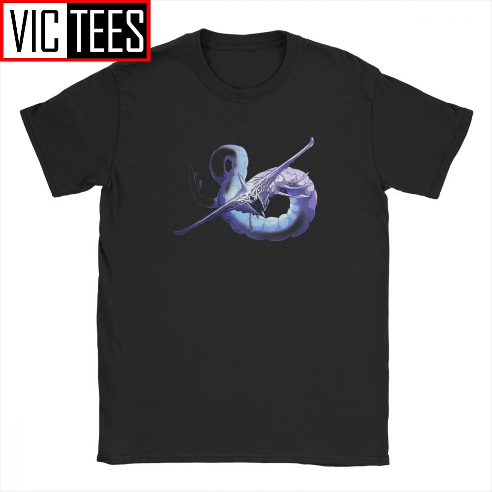 

Men Ghost Leviathan Subnautica T Shirt 2020 Games Sea Leviathan Diving Fish 100 Percent Cotton T-Shirt