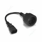 Высококачественный внешний кабель PDU, кабель IEC C14 в евророзетку Schuko, Удлинительный кабель питания 203050 см CEE74, Удлинительный кабель питания, шнур питания