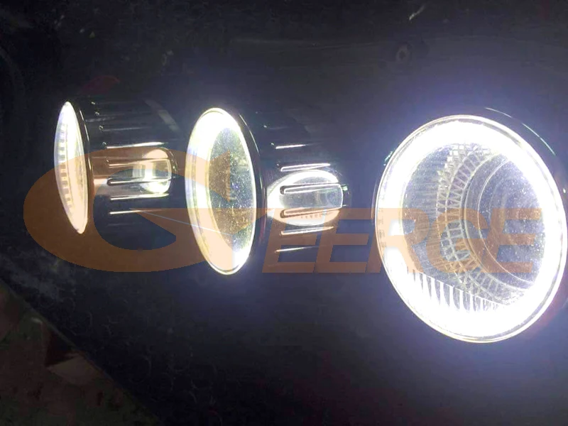 For Alfa Romeo 159 2005 - 2012 Ultra Bright Day Light turn signal light SMD LED Angel Eyes Halo Rings kit Car Accessories | Автомобили и