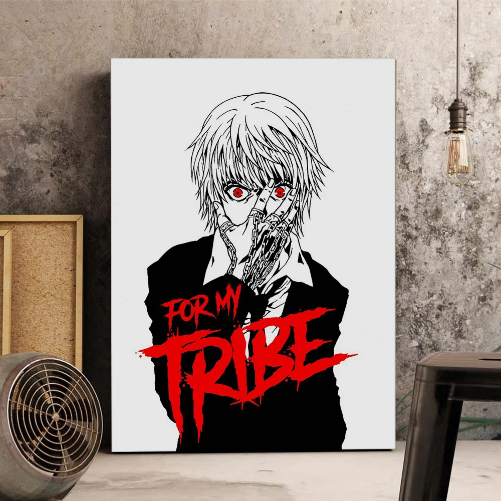 

Full-time hunter two-dimensional animation living room porch hanging cloth painting bedroom wall decoration Posters and Prints