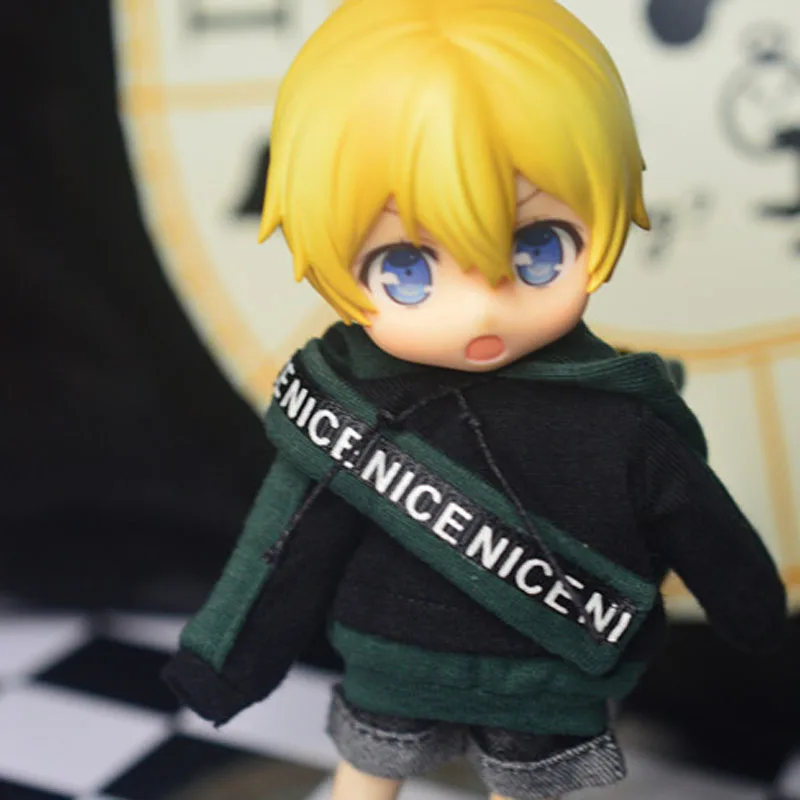 

Ob11 детская одежда флисовое пальто Молли сестра голова 1/12 BJD GSC простое тело кукла аксессуары для кукольной одежды