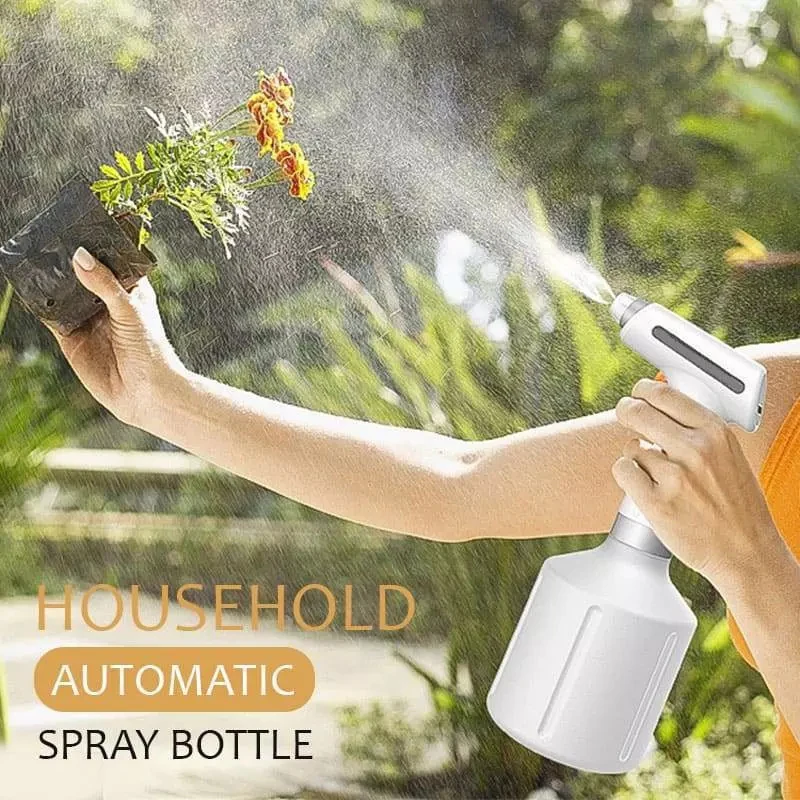 

Household Automatic Spray Bottle for Planting USB Rechargeable Water Sprayer Adjustable Sprinkle Nozzle Waterproof 900ML MYDING