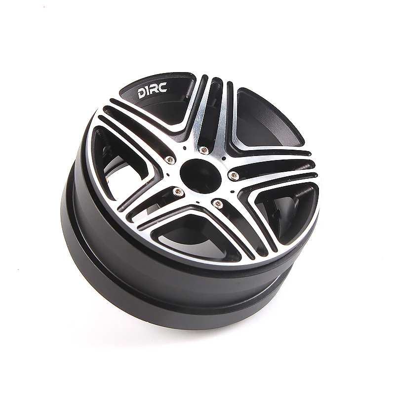 2 шт. ЧПУ металлический сплав дюйма обод колеса Beadlock для 1/10 RC Гусеничный