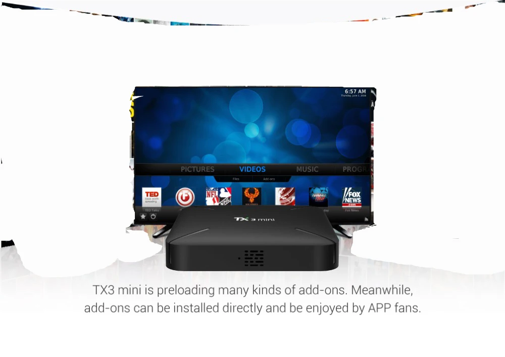 10 шт./партия Tanix TX3 Mini L Android 7,1 tv Box Amlogic S905W 1 ГБ 8 ГБ/2 ГБ 16 ГБ 2,4 г WiFi