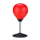 Настольный пробивая шарики мешок надувная подушка безопасности Настольный бокс с подставкой из искусственной кожи шар для снятия стресса для офисных пробивая надувные игрушки