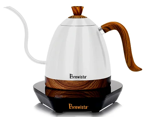 Brewista Artisan-hervidor de agua con cuello de cisne y temperatura constante, control de temperatura variable, 1000 V, 600ml/220 ml-0