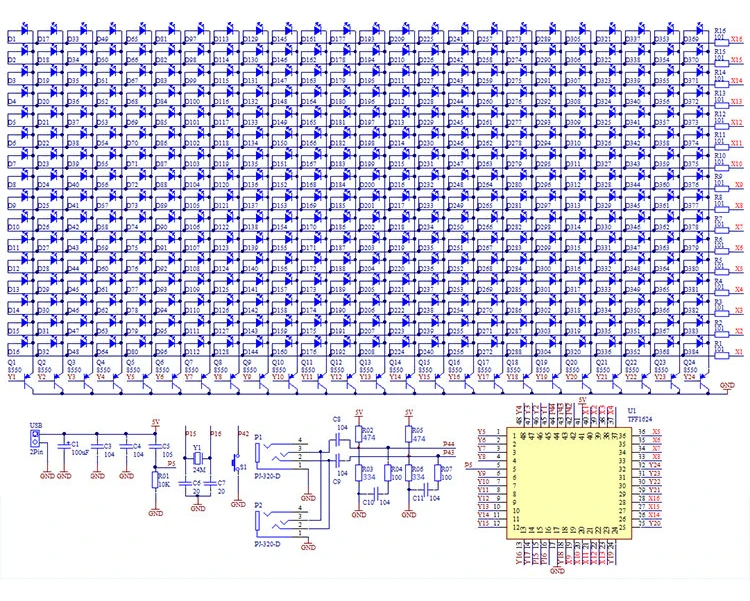 DIY Электронный комплект светодиодный музыкальный спектра sodering 384 шт. smd сварочным