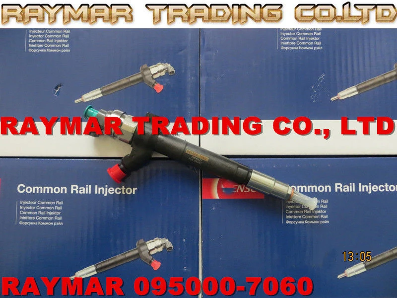 

Genuine Diesel Common rail fuel injector 095000-7060 for 3C1Q-9K546-BC, 6C1Q9K546BC