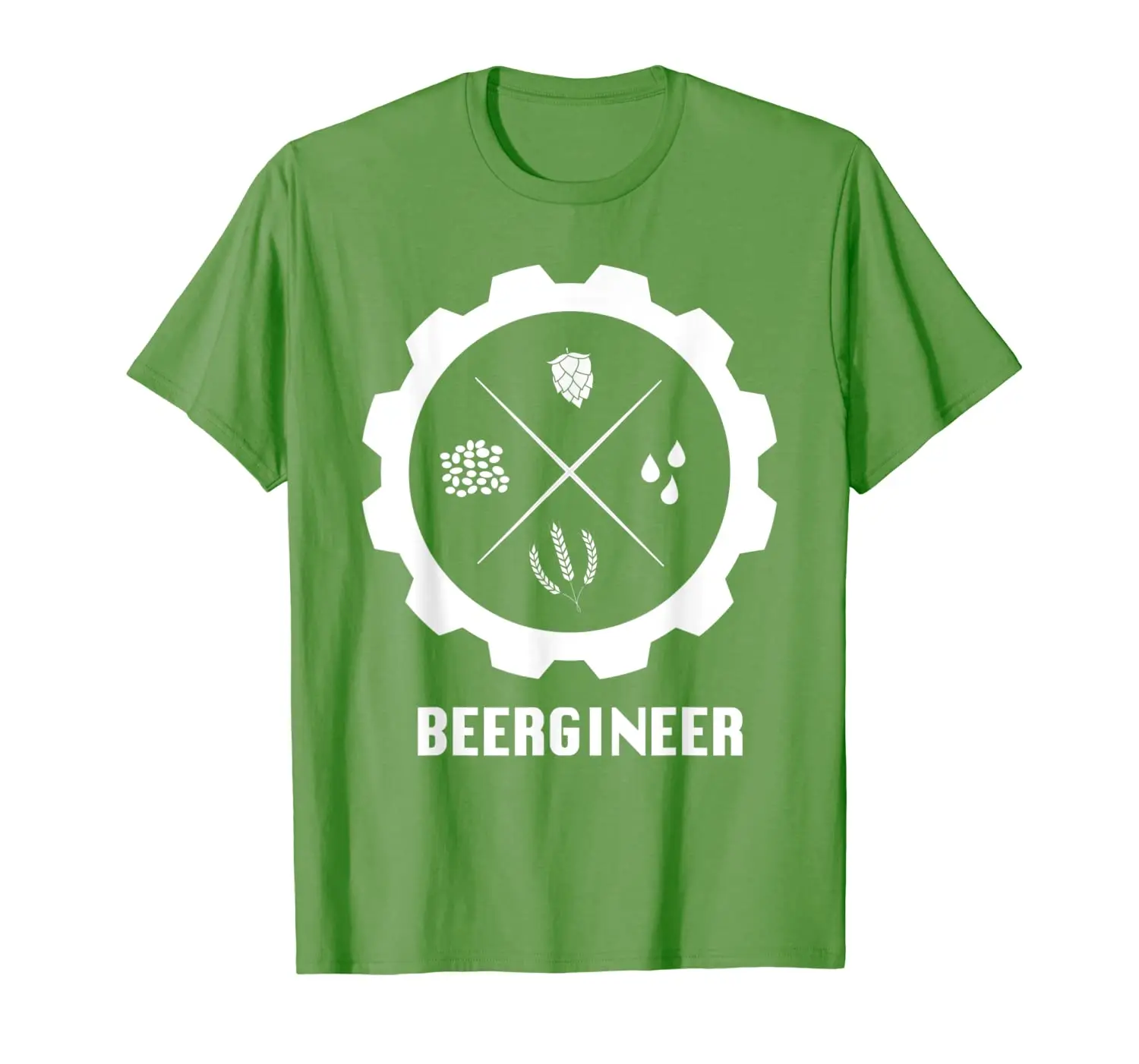 BEERGINEER Brewmaster Beer Brewer T-Shirt Homebrew Gift