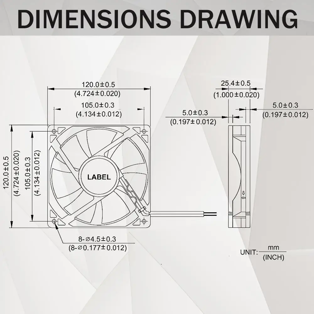 

120mm 12cm 12025 Fan 5V 12V 24V 120mm*120mm*25mm Fan DC Brushless Cooling Fan 120x120x25mm USB 2PIN PC Computer Case Cooler