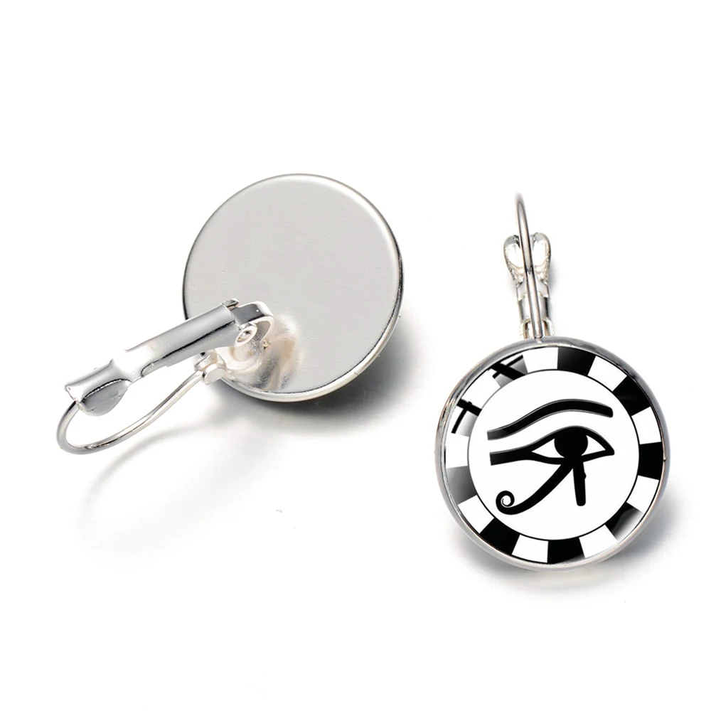 Женские серьги подвески в ретро стиле висячие украшения с геометрическим узором