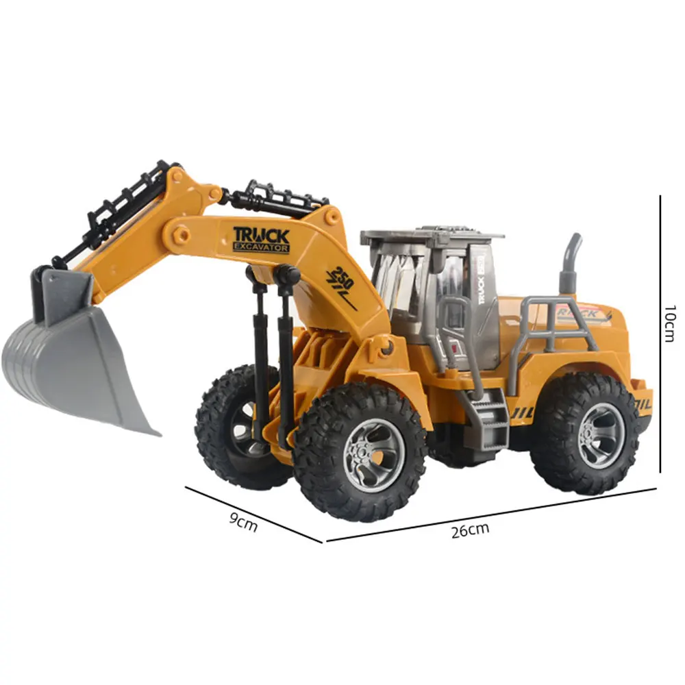 Миниатюрный пульт дистанционного управления бульдозер грузовики Электромобиль