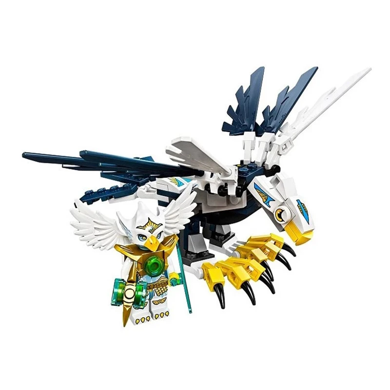 

103pcs Building Blocks Toys Red horse 2 generation Eagle DIY Creative Bricks for children Gift With Compatible