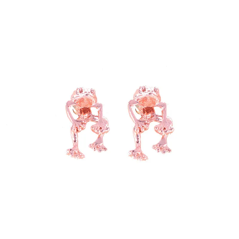 

Ретро милые серьги-лягушки для женщин, модные готические животные золотого цвета, подвеска, ювелирные изделия в подарок