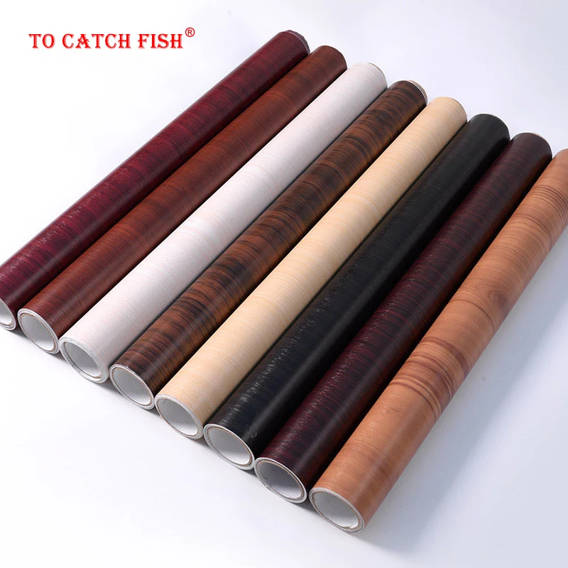 Дерево зерна домашний декор мебель виниловая пленка Водонепроницаемая Наклейка