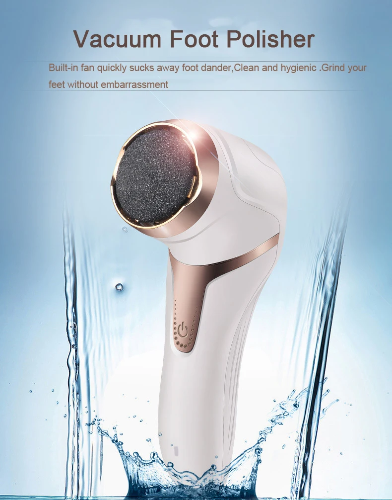 

Rechargeable Electric Foot Peeler Pedicure Calluses Exfoliating Vacuum Cleaner Peeling Machine Callus Remover Foot Grinder
